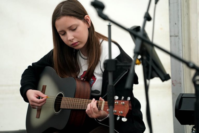 Acoustic Guitar Lessons at Lion Academy